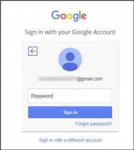 cannot connect to gmail with outlook 2016