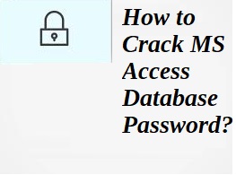 microsoft access db password recovery