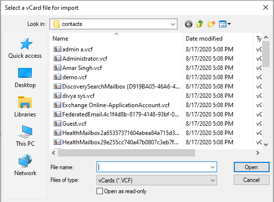 Convert Vcf To Excel Spreadsheet Using Easy Approach 6617