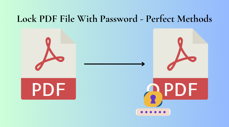 lock PDF file with Password