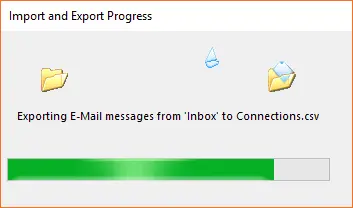 exporting Outlook contacts to CSV