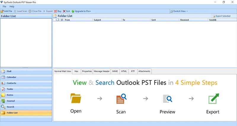 Convert PST File to PDF Tool